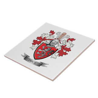 Brasão da crista da família do preço