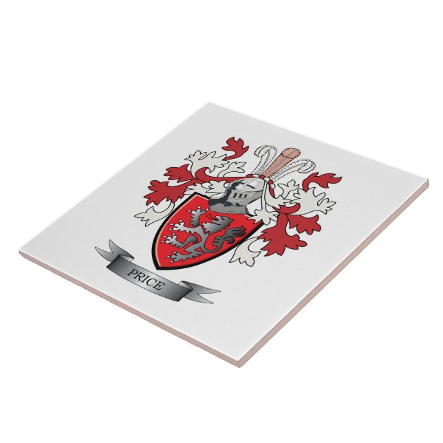 Brasão da crista da família do preço (Lateral)