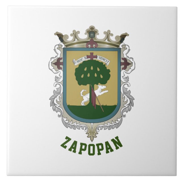 Brasão de Armas de Zapopan - México (Frente)