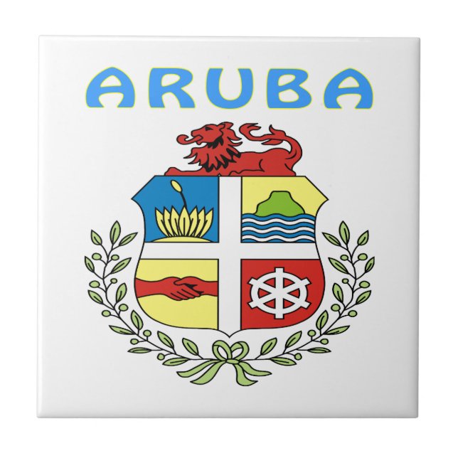 Brasão de Aruba (Frente)