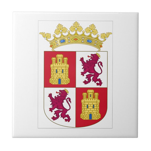Brasão de Castilla y Leon (espanha) (Frente)