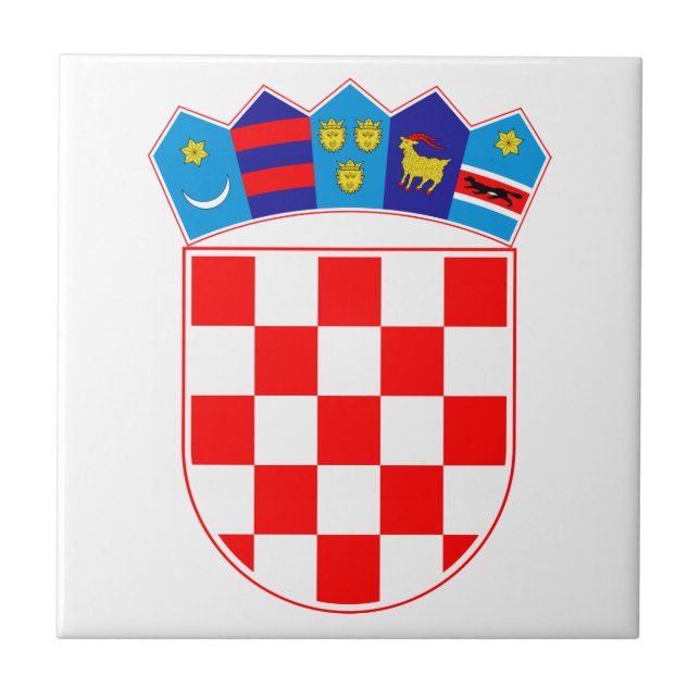 Brasão de Croatia (Frente)