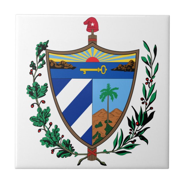 Brasão de Cuba (Frente)