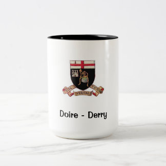 Brasão de Derry - caneca de café