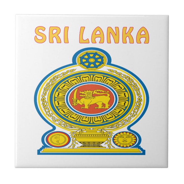 Brasão de SRI LANKA (Frente)