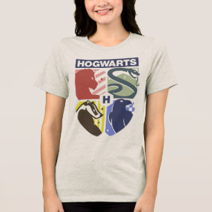 Brasão Estampado Vintage HOGWARTS™