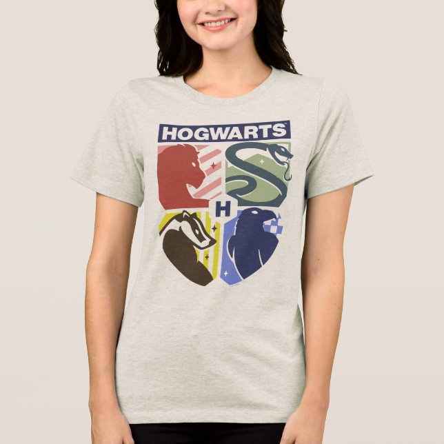 Brasão Estampado VINTAGE HOGWARTS™ (Frente)