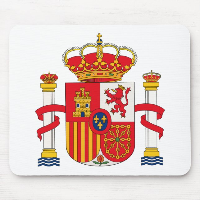 Brasão Mousepad da espanha (Frente)