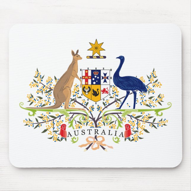 Brasão Mousepad de Austrália (Frente)