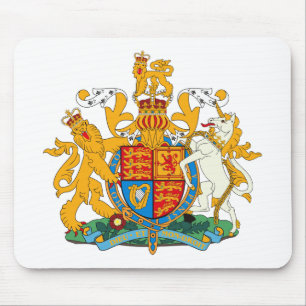 Brasão Mousepad de Reino Unido