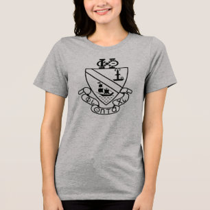Brasão Phi Chi Theta P&B