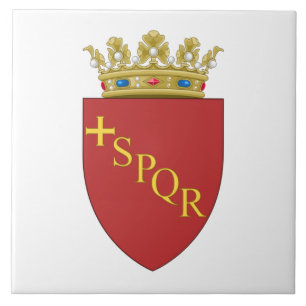 Brasão Romano (SPQR) (Roma, Itália)