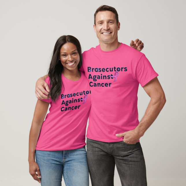 Brasecutores Contra Cancer - Camisa Masculina (Unissex)