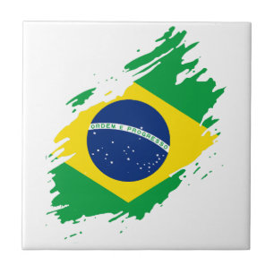 Brasil Bandeira Rasgada Orgulho Nacional Fãs de Es