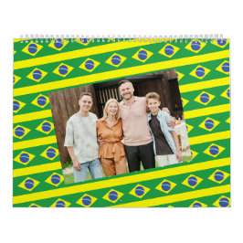 Brasil | Calendário Personalizado com Foto | 2024