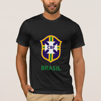 BRASIL camiseta em alta nova