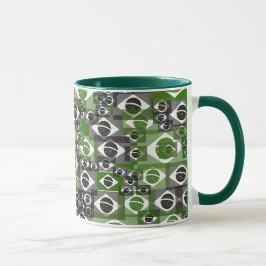 Brasil flag caneca
