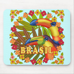 Brasil Toucans mousepad