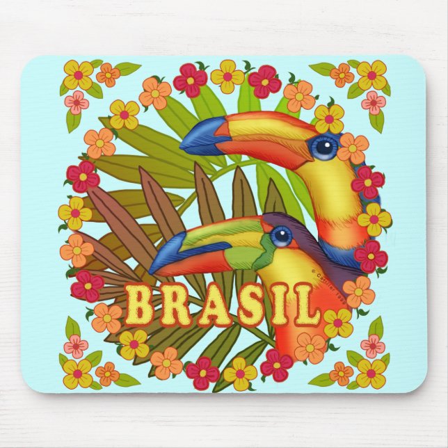 Brasil Toucans mousepad (Frente)