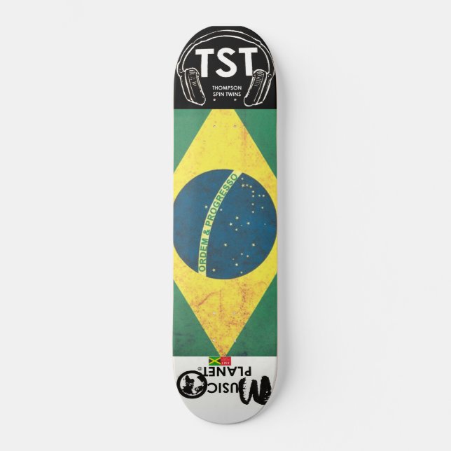 BRASIL  / TST  Skateboard (Frente)