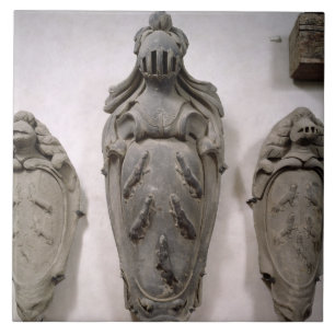Brasões da família de Vecchietti (pedra)