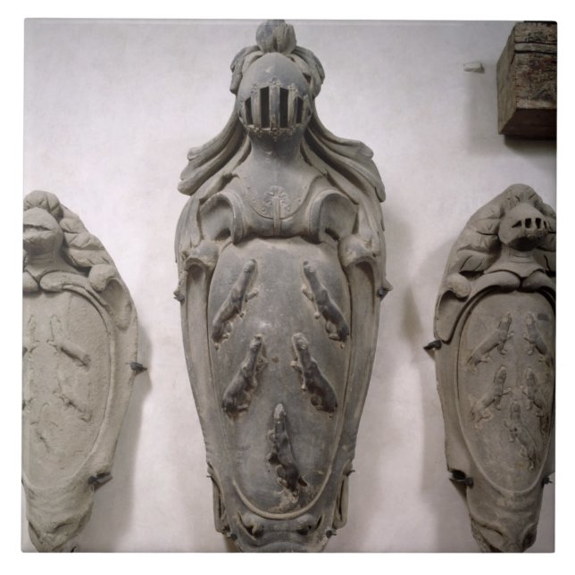 Brasões da família de Vecchietti (pedra) (Frente)