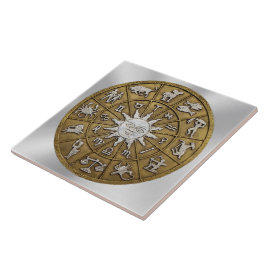Brass Zodiac Wheel