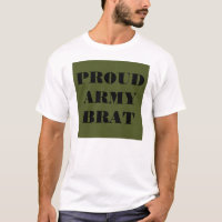 Brat do Exército Orgânico da Camisa T