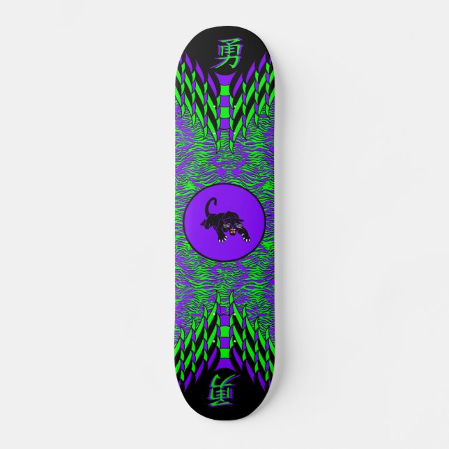 Brave Cat Skateboard (Frente)
