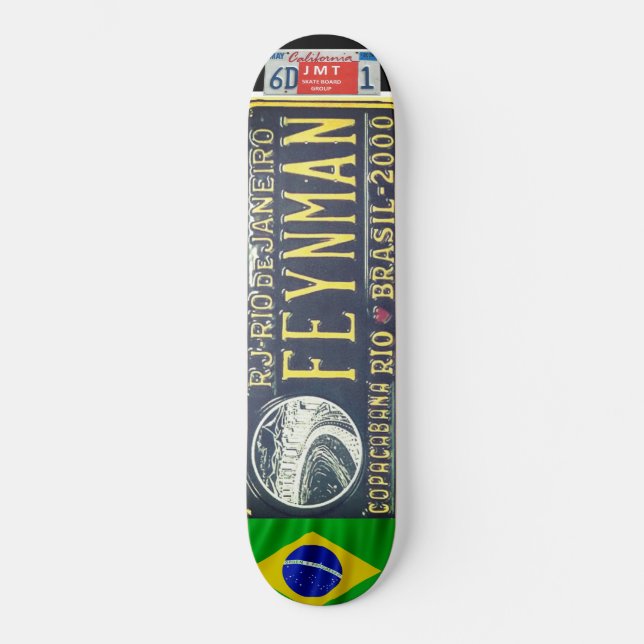 BRAZIL SKATEBOARD / JMT USA Skateboard (Frente)