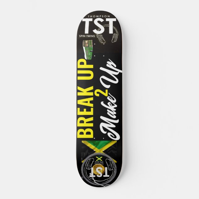 BREAK UP MAKE UP Skateboard (Frente)