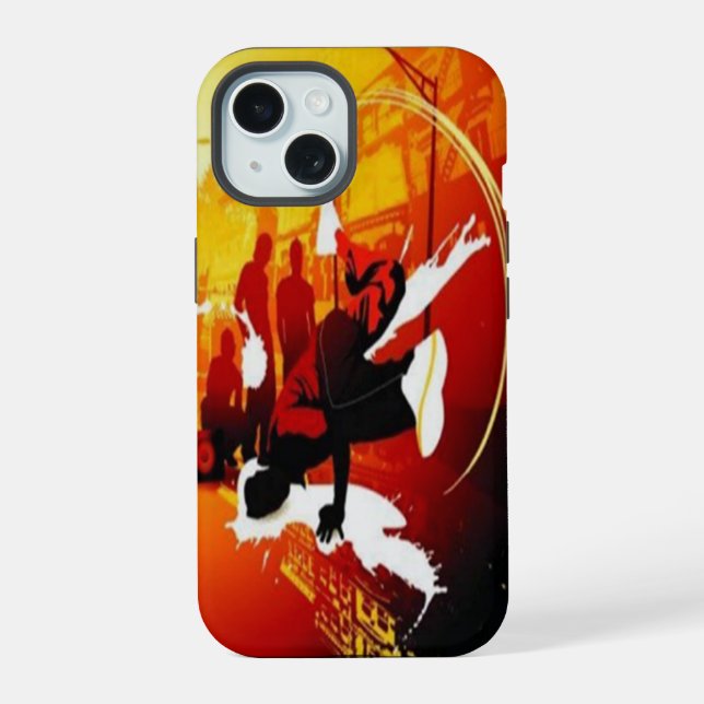 Breakdance - capa para iPhone 15 (Verso)