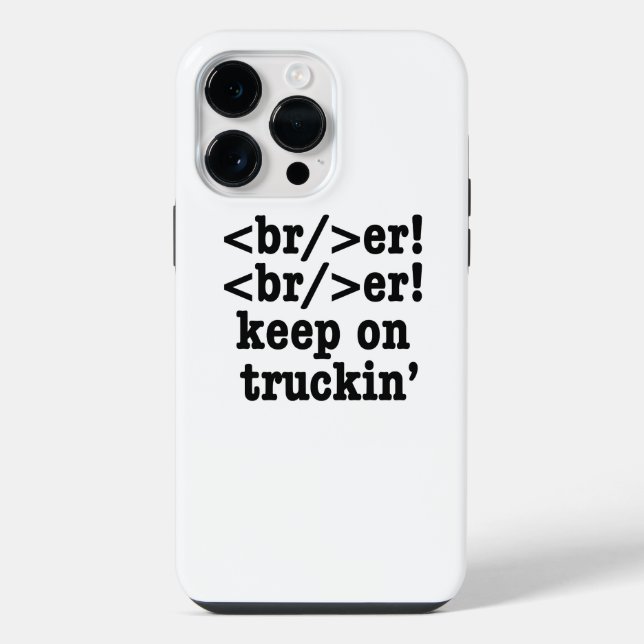 breaker! breaker! continue andando // Código HTML (Verso)