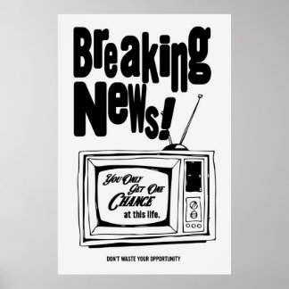 Breaking News Poster