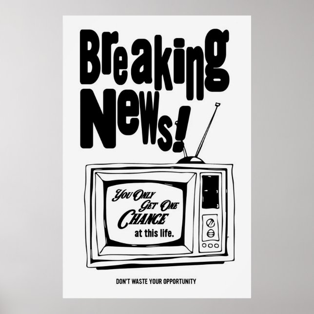 Breaking News Poster (Frente)