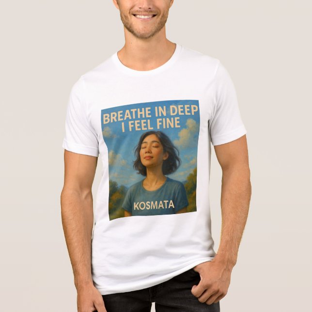 Breath in Deep - T-Shirt Herren (Frente)