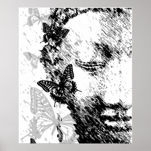 Breathe Buddha Poster