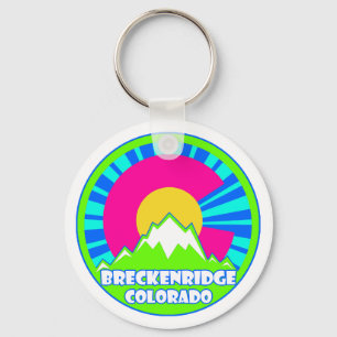Breckenridge Colorado neon chaveiro