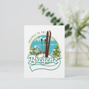 Bregenz áustria para esquiar logotipo