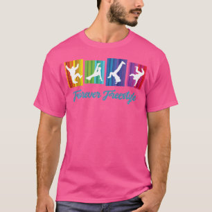 Breve Camisa Dançante Para Sempre Estilo Livre Ret