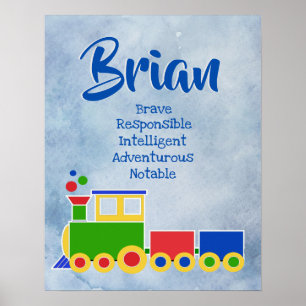 Brian Name Poster
