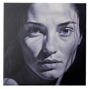 "Brianna Blue" Mulheres Em Carvão