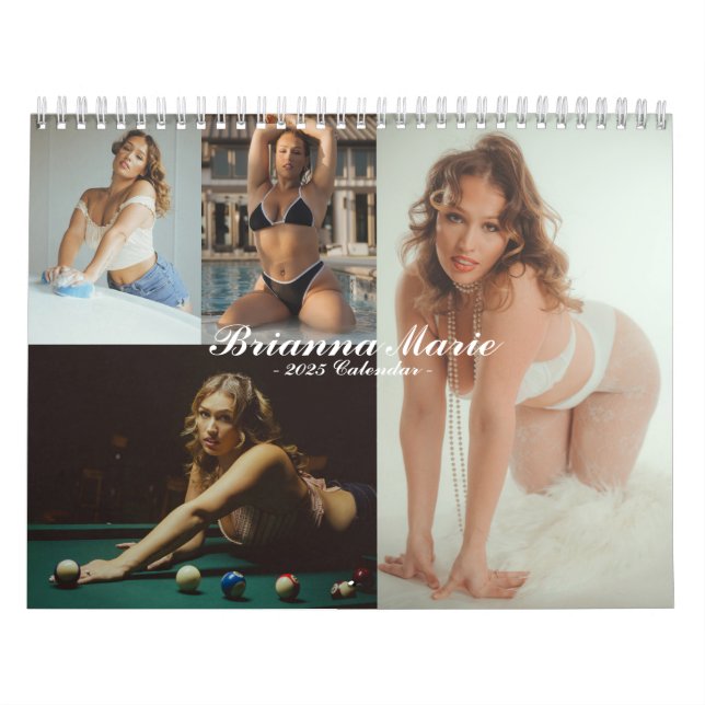 Brianna Marie - Calendário 2025 (Capa)
