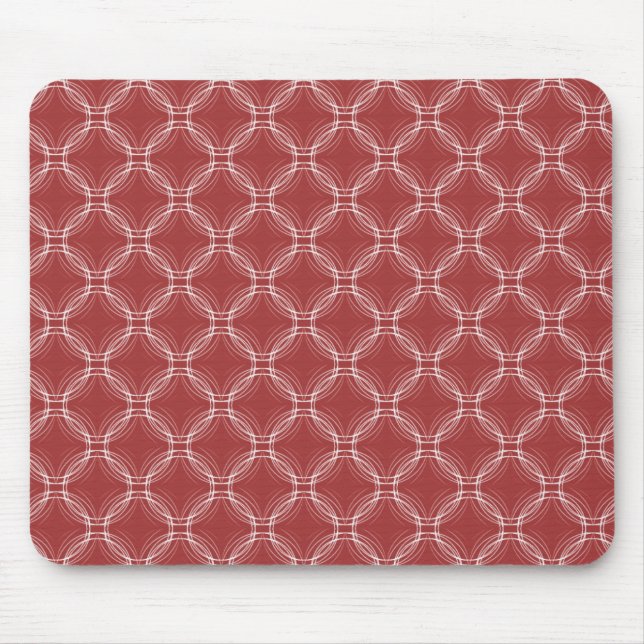 Brick Red Uptown Elegance Mousepad (Frente)