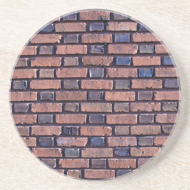 Brick, Rock, Stone Series — Porta copos Red Brick (Frente)
