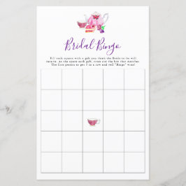 Bridal Bingo - Chá de panela Tea Purple