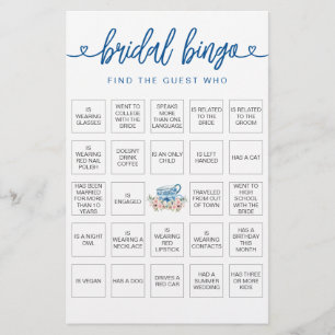 Bridal Bingo Encontra o Jogo do Chá de panela Conv