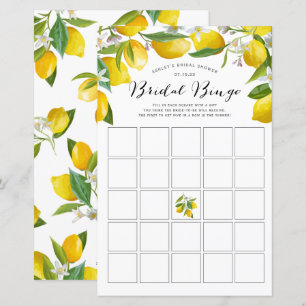 Bridal Bingo, Jogos do Bingo do Chá de panela Lemo