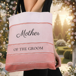 Bridal Chic Coral Ton sur Ton Tote Bag