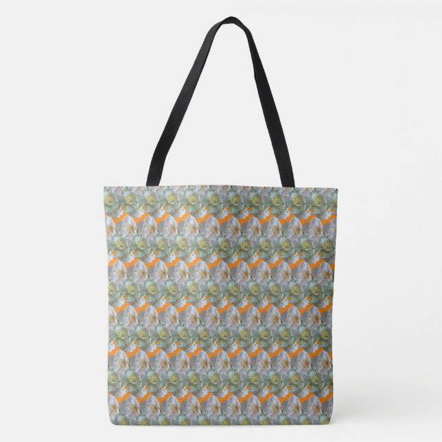 Bridal Crown Daffodils Patterno Tote Bag (Frente)